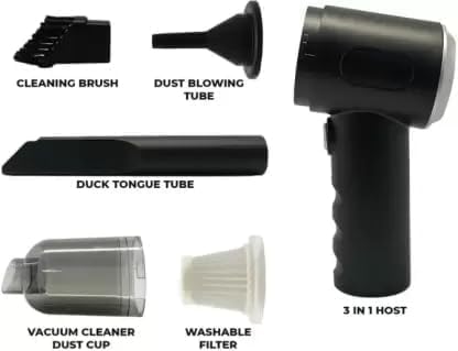 Powerful 3-in-1 Vacuum Cleaner for Car & Home