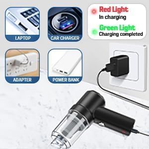 Powerful 3-in-1 Vacuum Cleaner for Car & Home