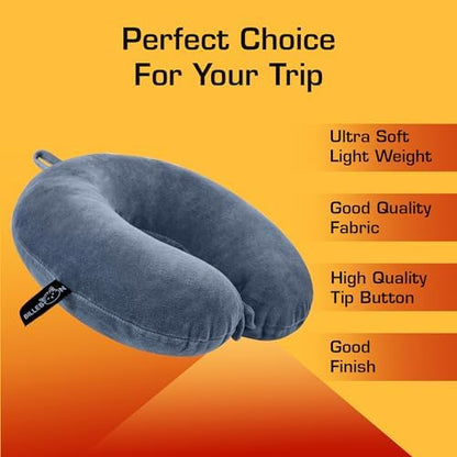 Billebon Premium Grey Neck Pillow