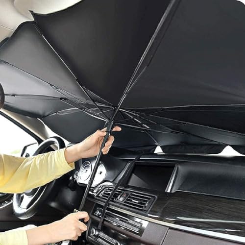 TEKCOOL Car Sunshade Windshield Cover Umbrella
