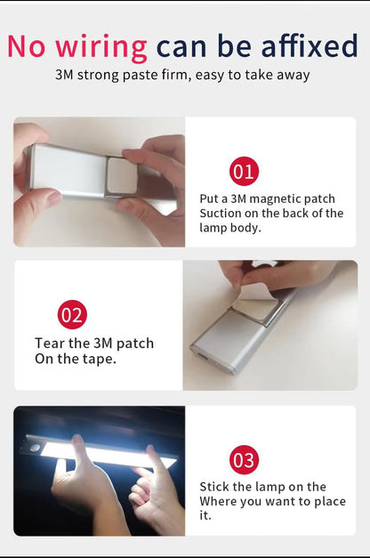 One94Store 40cm Rechargeable Motion Sensor LED Light