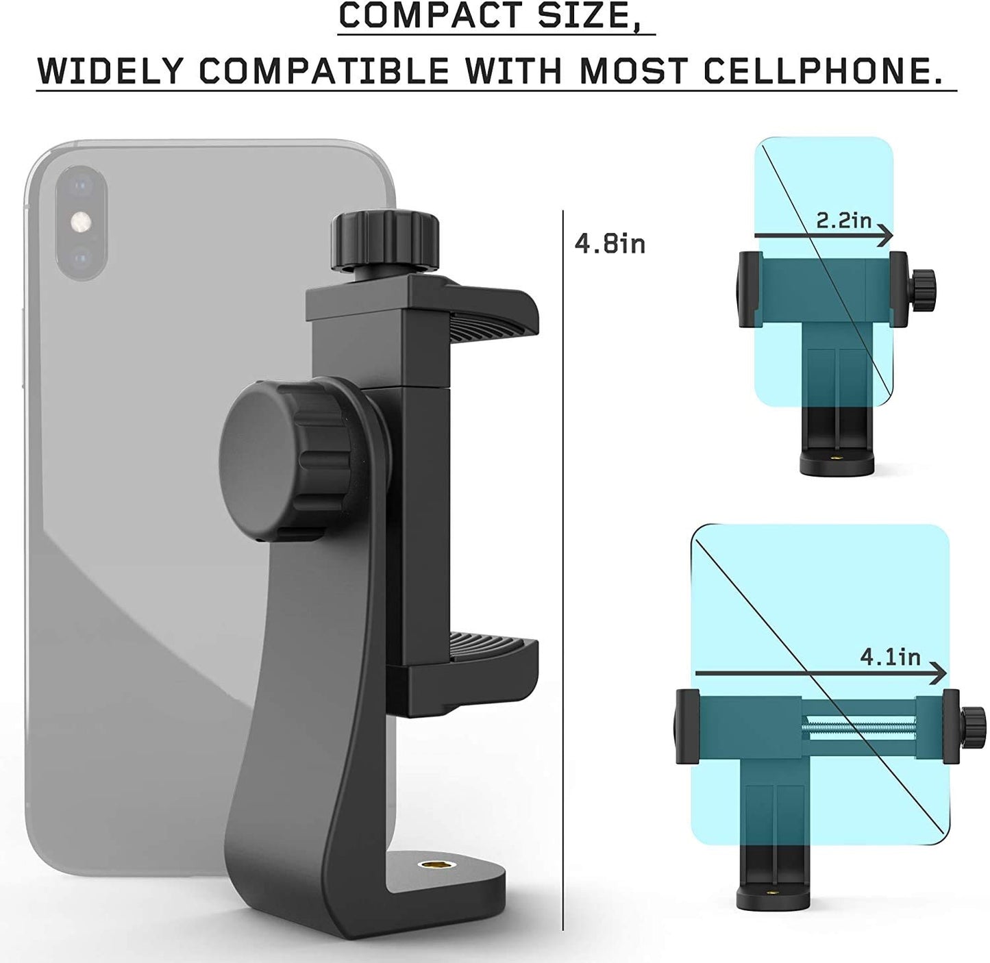TECHONTO 360° Degree Cell Phone Holder