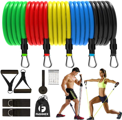 Fashnex Resistance Bands Set for Exercise for Men & Women