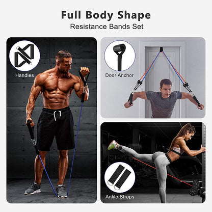 Fashnex Resistance Bands Set for Exercise for Men & Women