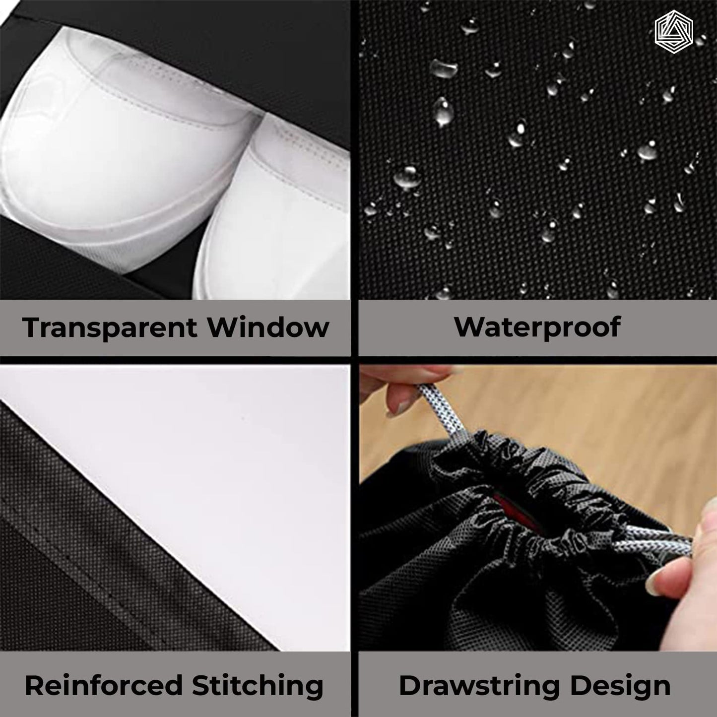 Boldfit Shoe Bag for Travel & Storage Organizer