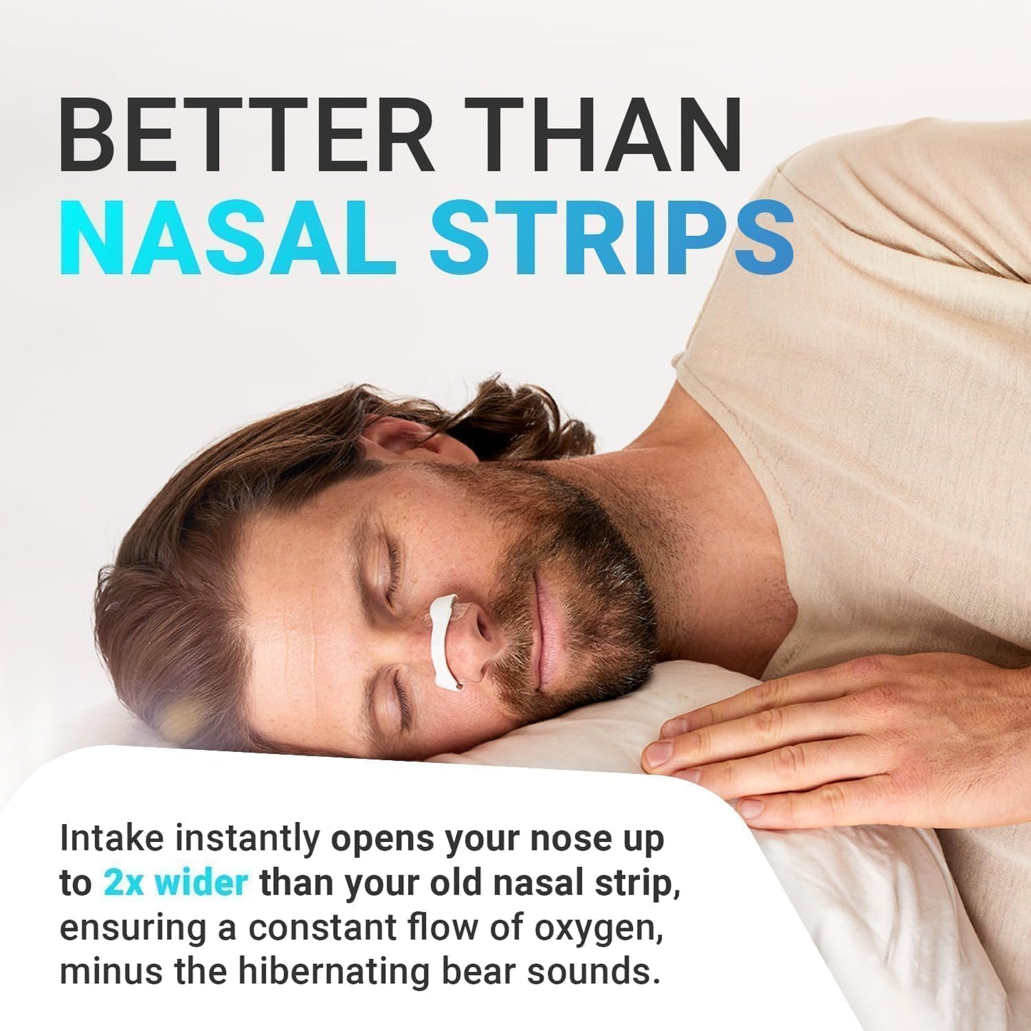 Magnetic Nasal Glue Strips | Breathing Nasal Strip