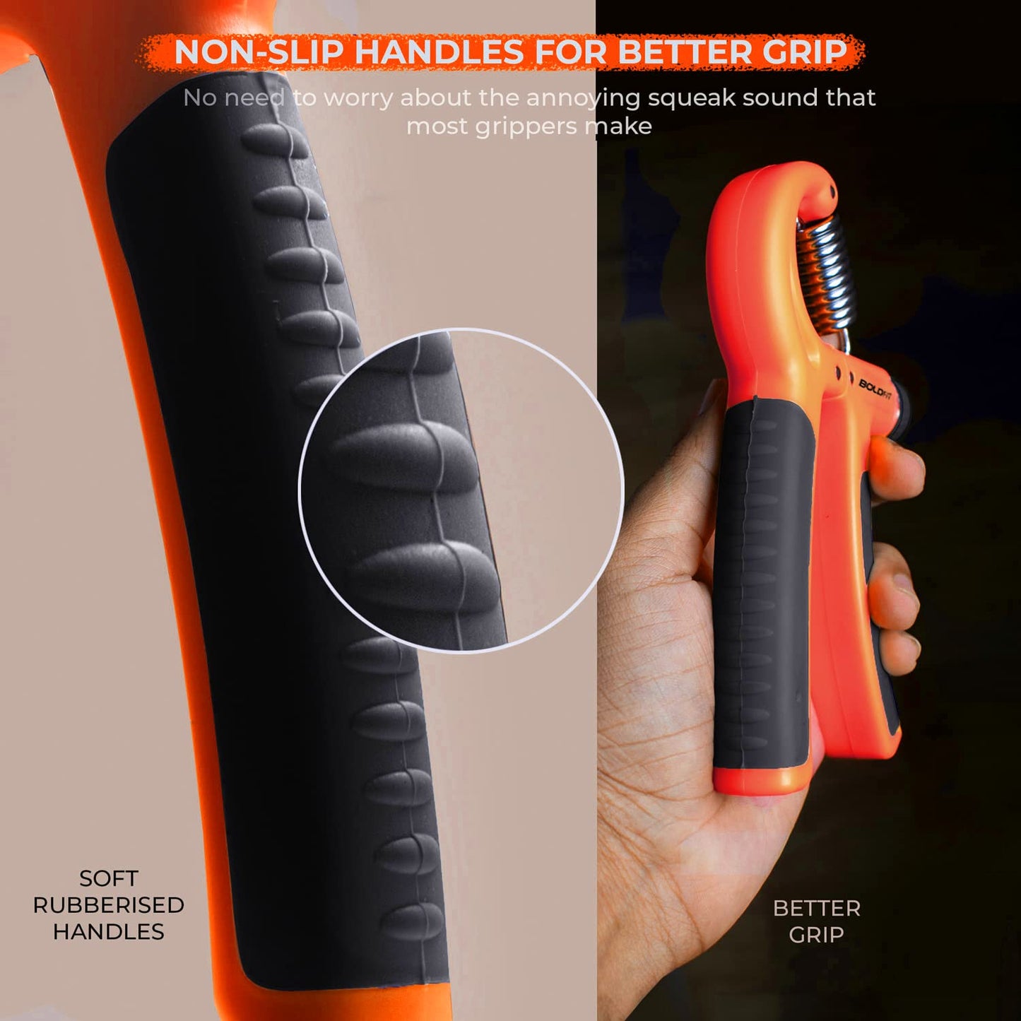 Boldfit Adjustable Hand Grip Strengthener