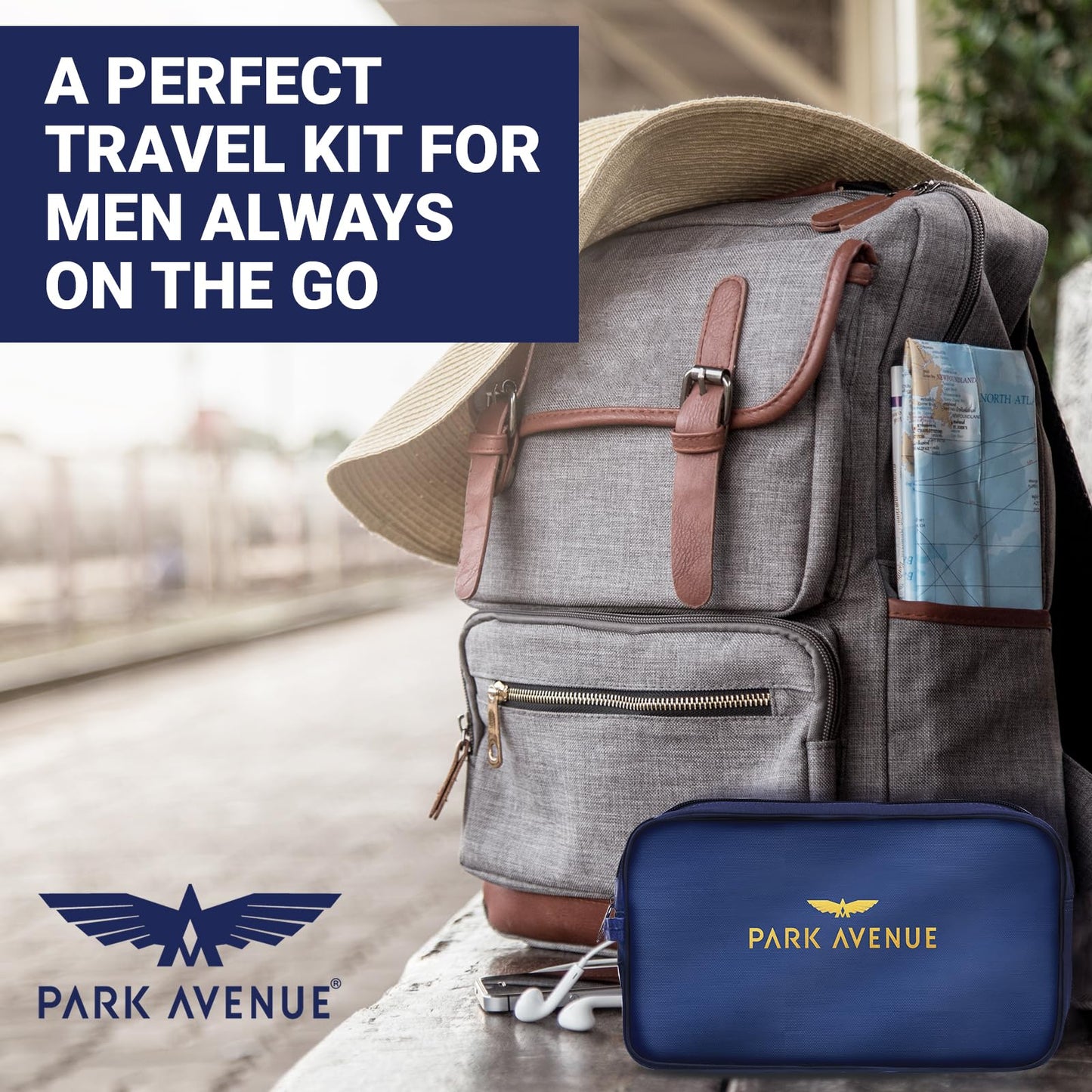 Park Avenue Luxury Grooming Collection 8 in 1 Combo Grooming Kit