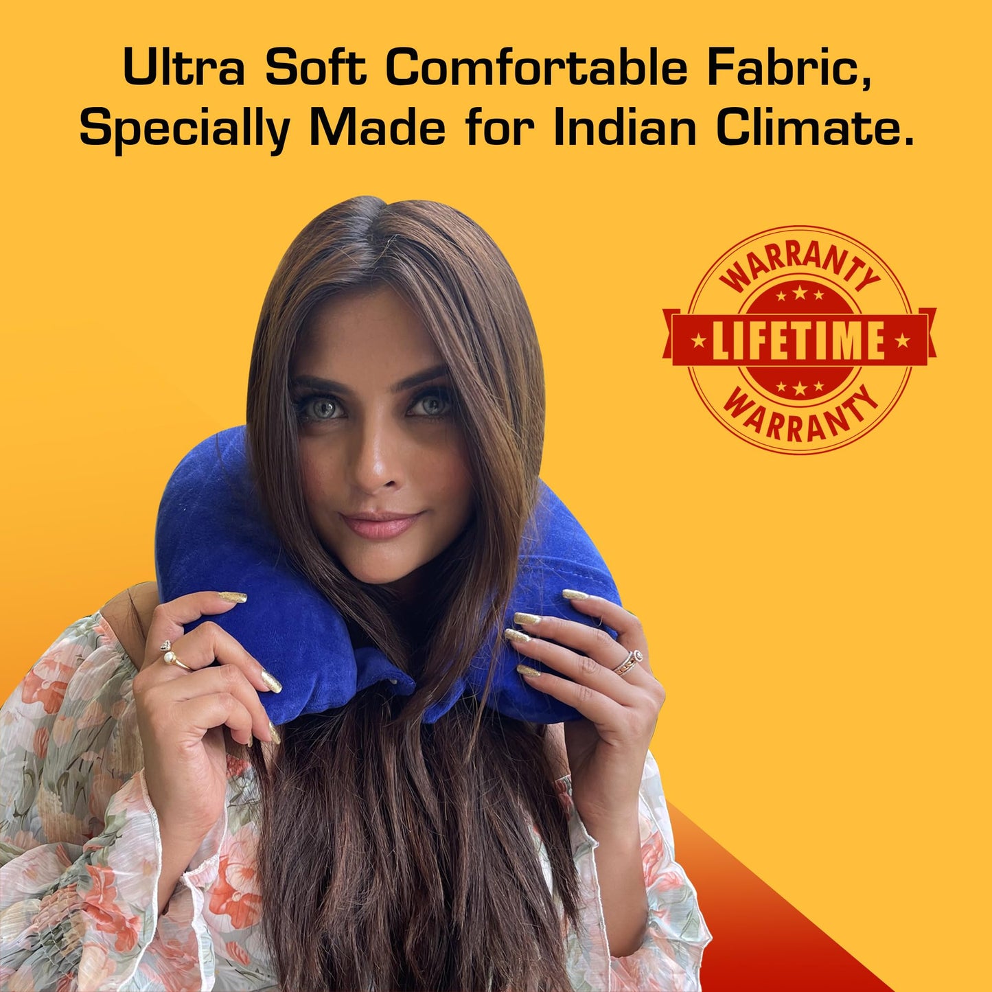 Billebon Premium Grey Neck Pillow