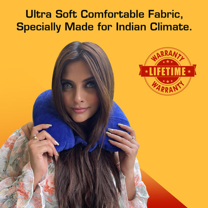 Billebon Premium Grey Neck Pillow