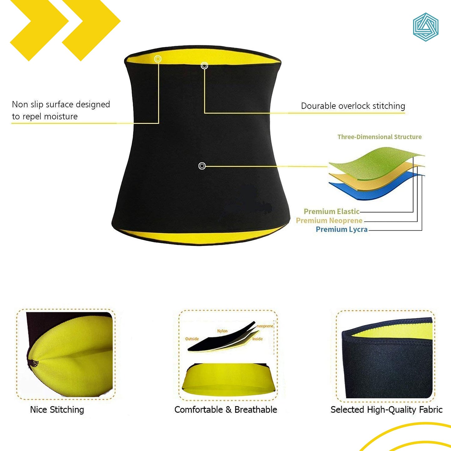 Boldfit Tummy Shaper for Women & Men