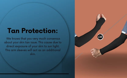 UV Sun Protection Arm Sleeves (Unisex)