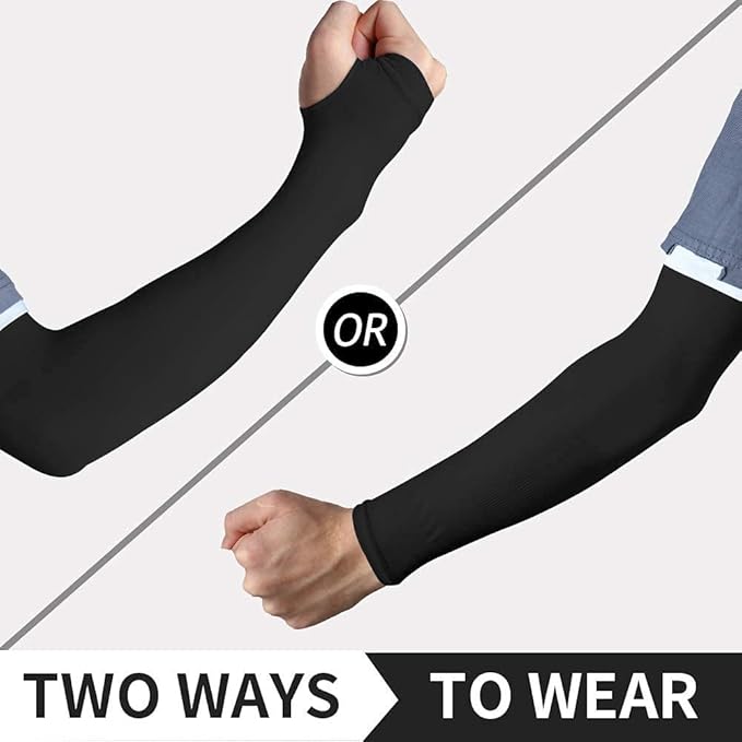 UV Sun Protection Arm Sleeves (Unisex)