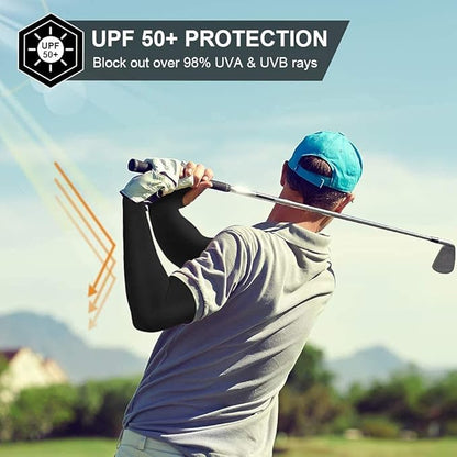 UV Sun Protection Arm Sleeves (Unisex)
