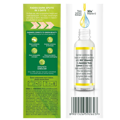 Garnier Skin Naturals - Face Serum 30ml