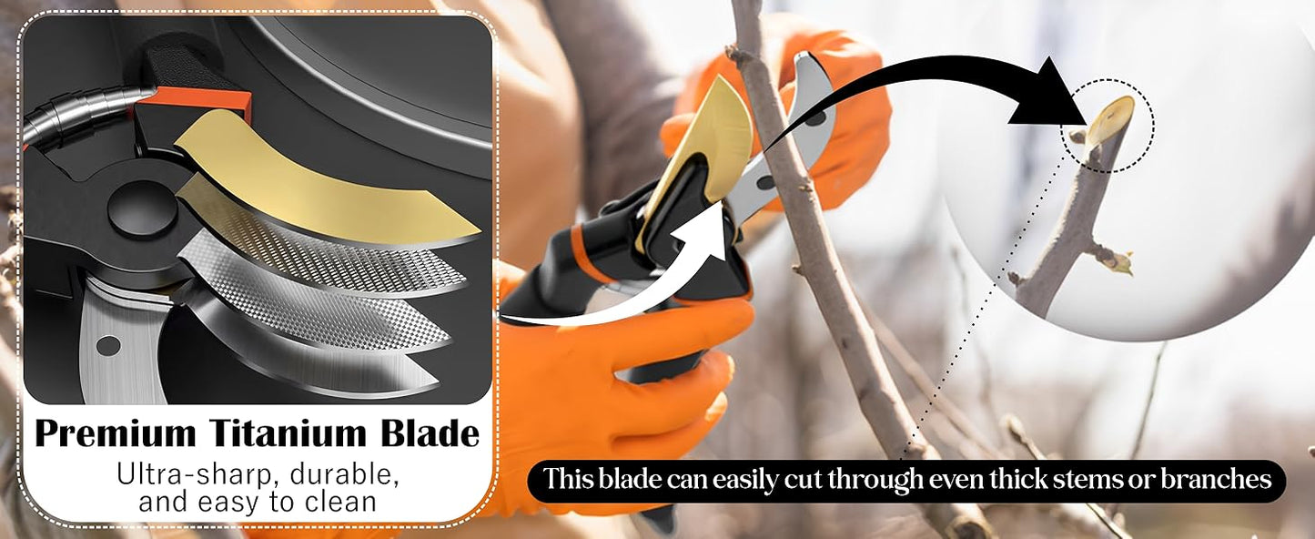 JD FRESH 8 Inch Heavy Duty Gardening Scissor