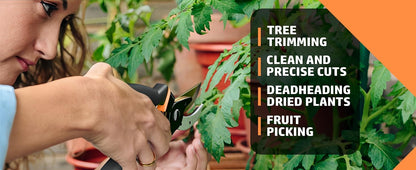 JD FRESH 8 Inch Heavy Duty Gardening Scissor