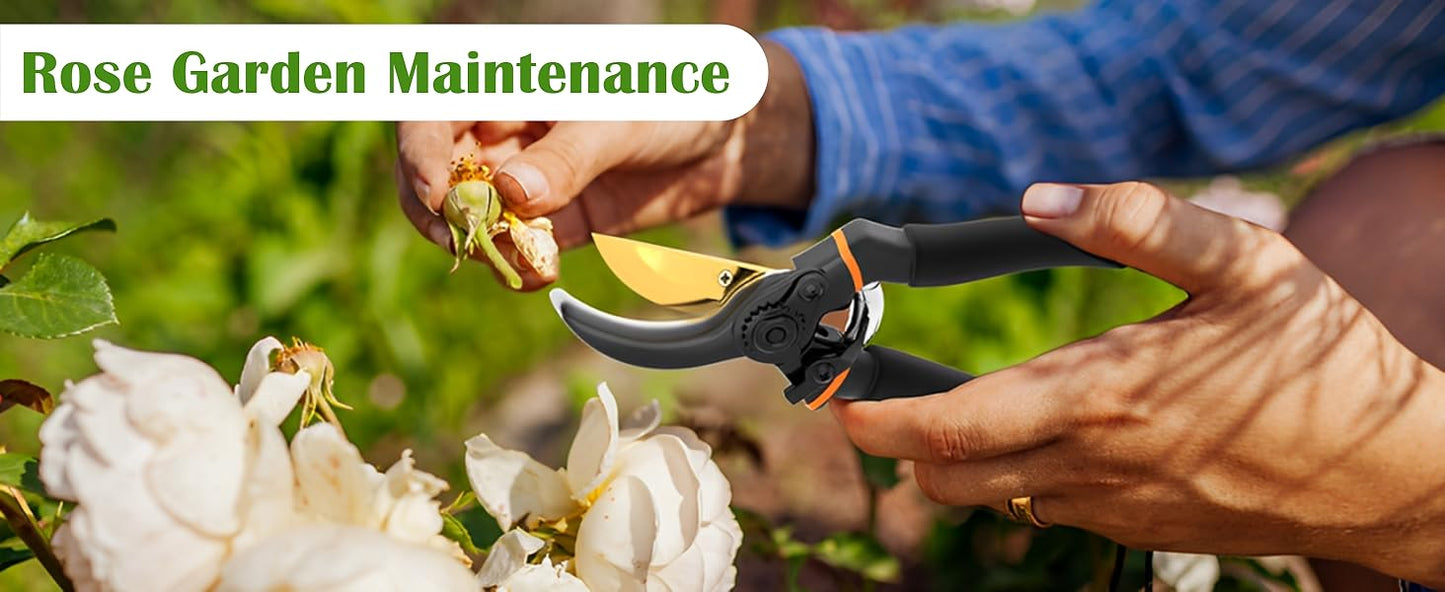 JD FRESH 8 Inch Heavy Duty Gardening Scissor