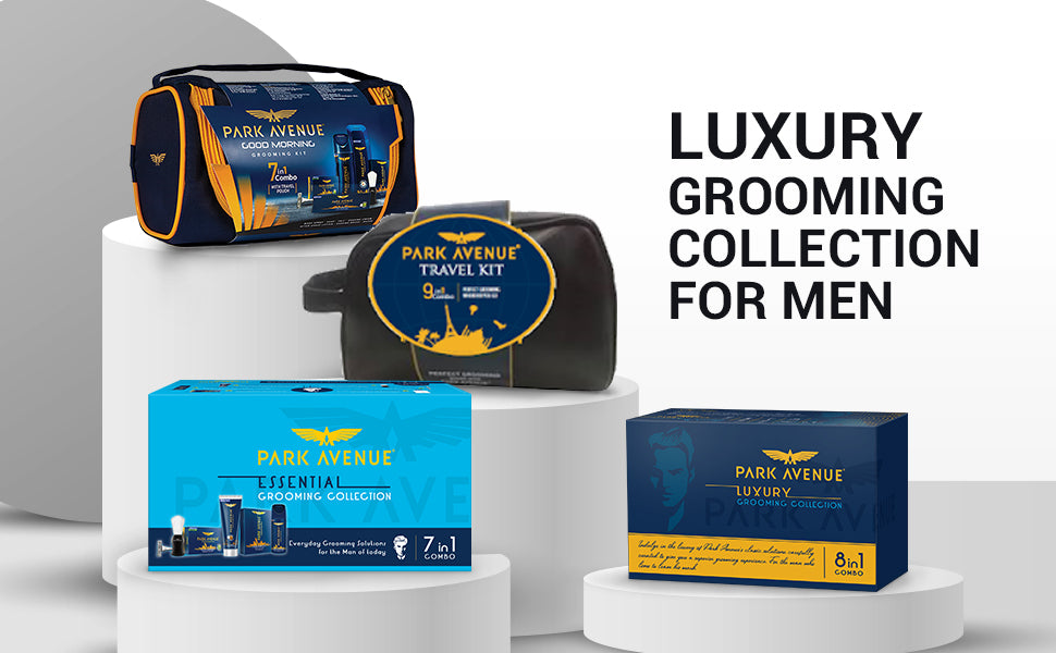 Park Avenue Luxury Grooming Collection 8 in 1 Combo Grooming Kit