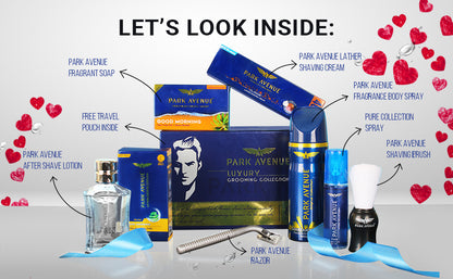 Park Avenue Luxury Grooming Collection 8 in 1 Combo Grooming Kit