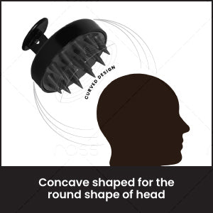 Ross Round Hair Scalp Manual Head Massager