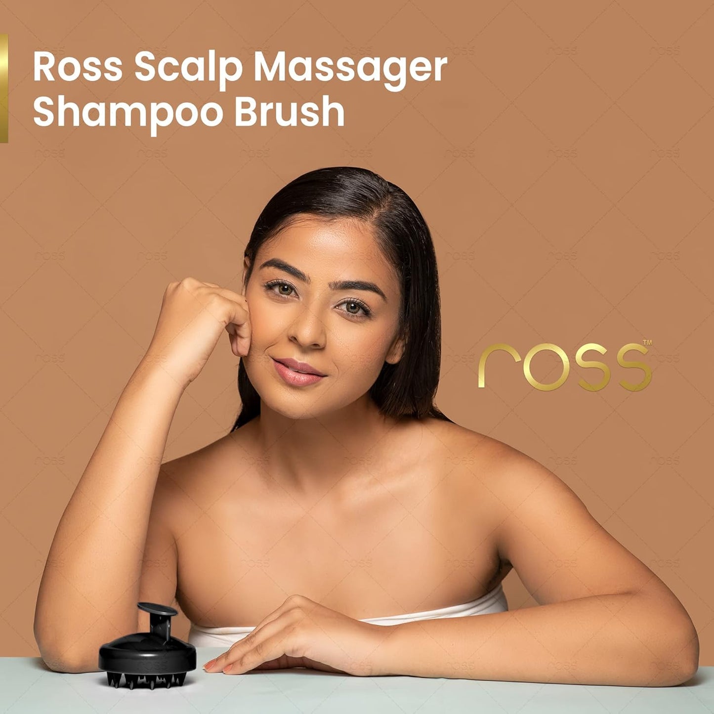 Ross Round Hair Scalp Manual Head Massager