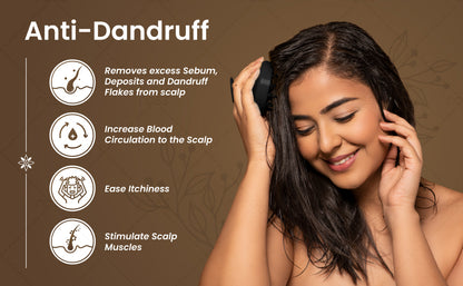 Ross Round Hair Scalp Manual Head Massager