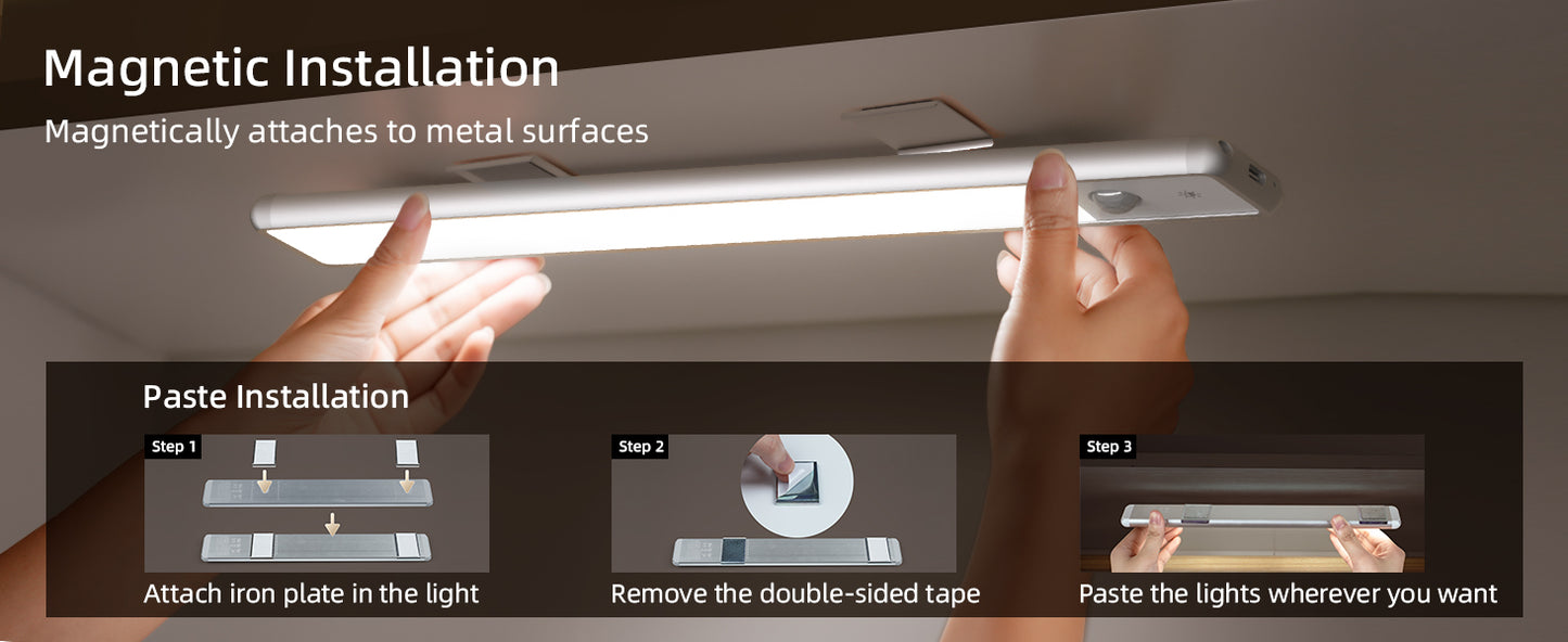 One94Store 40cm Rechargeable Motion Sensor LED Light