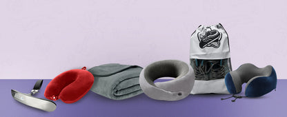 Billebon Premium Grey Neck Pillow
