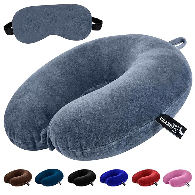 Billebon Premium Grey Neck Pillow