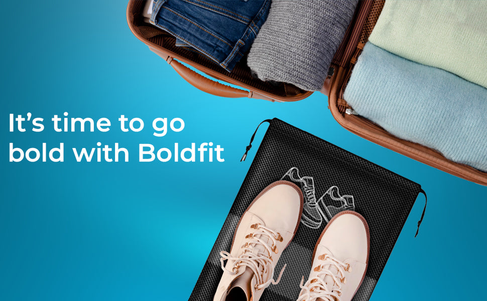 Boldfit Shoe Bag for Travel & Storage Organizer