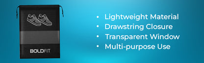 Boldfit Shoe Bag for Travel & Storage Organizer