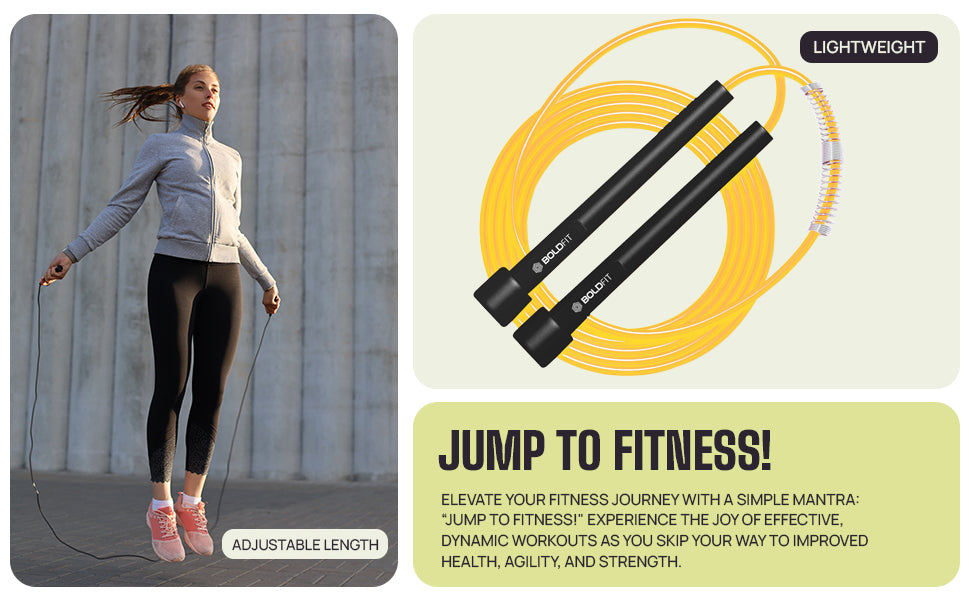 Boldfit Skipping Rope for Men and Women