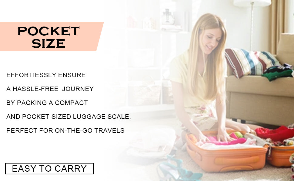 GLUN® Electronic Portable Digital LED Screen Luggage Weighing Scale